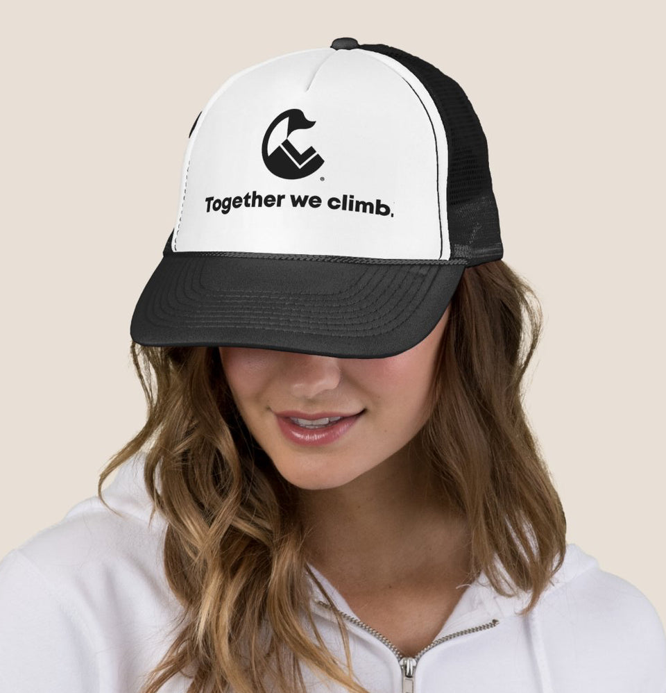 TOGETHER WE CLIMB - B/W Hat