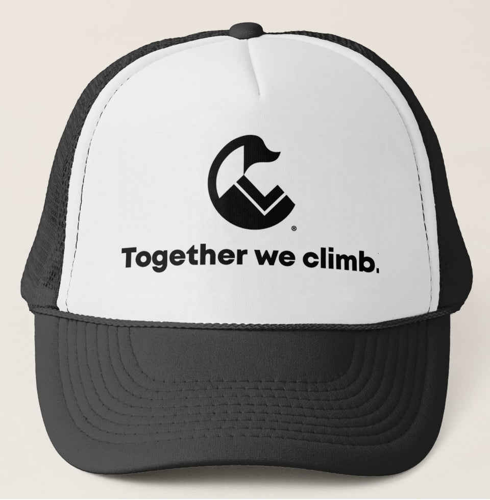 TOGETHER WE CLIMB - B/W Hat