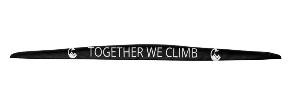 TOGETHER WE CLIMB - Chef Headband - Black