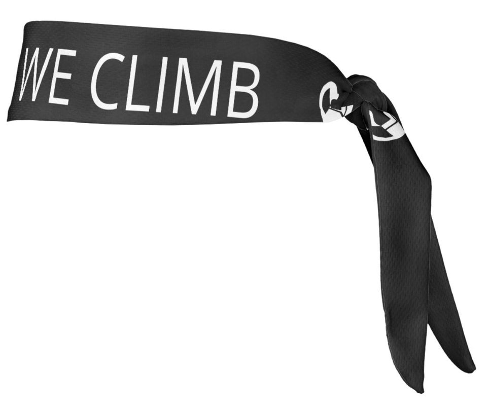 TOGETHER WE CLIMB - Chef Headband - Black